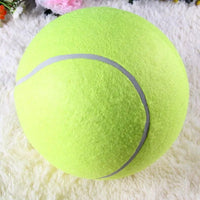 Giant Plush Dog Tennis Ball - Durable Chewing Toy for Training and Recreation - Available in Sizes 7, 8, and 9.5 Inches