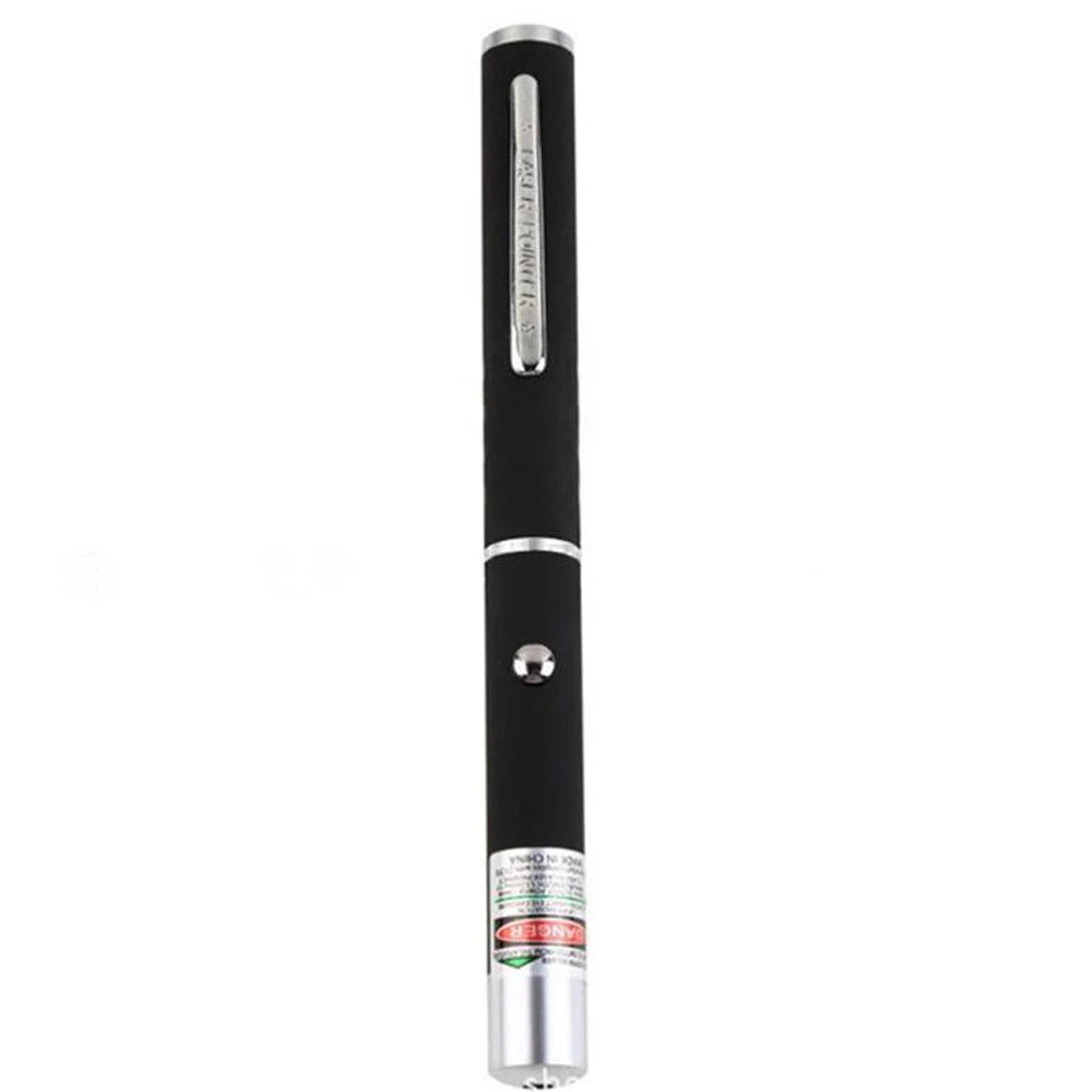 Portable 2-in-1 Cat Laser Pointer Keychain with Integrated LED Flashlight