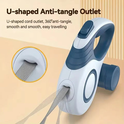Retractable Automatic Dog Leash with Extendable Rope for Outdoor Use - Ideal for Small Dogs and Cats