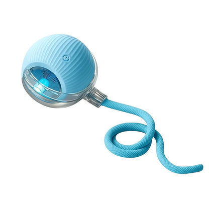Mizusu Interactive Teaser Toy for Cats and Dogs, Includes Two Additional Tails and Rolling Ball, Premium Pet Supplies and Accessories
