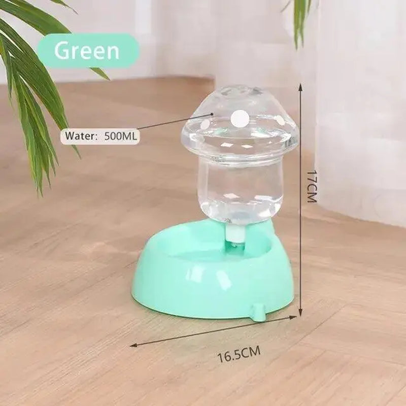Smartpaws 1.8L Automatic Pet Feeder featuring an Anti-Tipping Mushroom Bowl Design