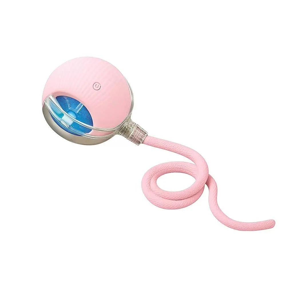 Mizusu Interactive Teaser Toy for Cats and Dogs, Includes Two Additional Tails and Rolling Ball, Premium Pet Supplies and Accessories