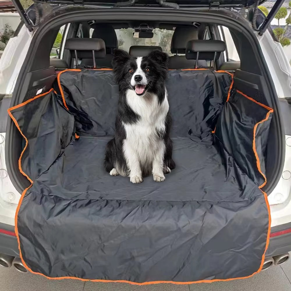 Premium Waterproof SUV Cargo Liner - Universal Fit Trunk and Back Seat Protector