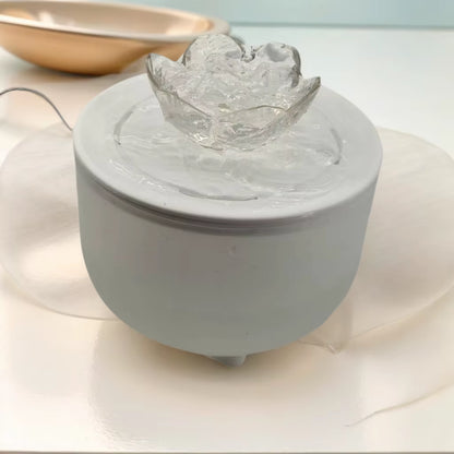 Filtered Electric Cat Water Fountain - 1200ml Quiet Recirculating Dispenser