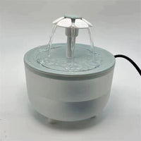 Filtered Electric Cat Water Fountain - 1200ml Quiet Recirculating Dispenser