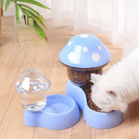 Smartpaws 1.8L Automatic Pet Feeder featuring an Anti-Tipping Mushroom Bowl Design