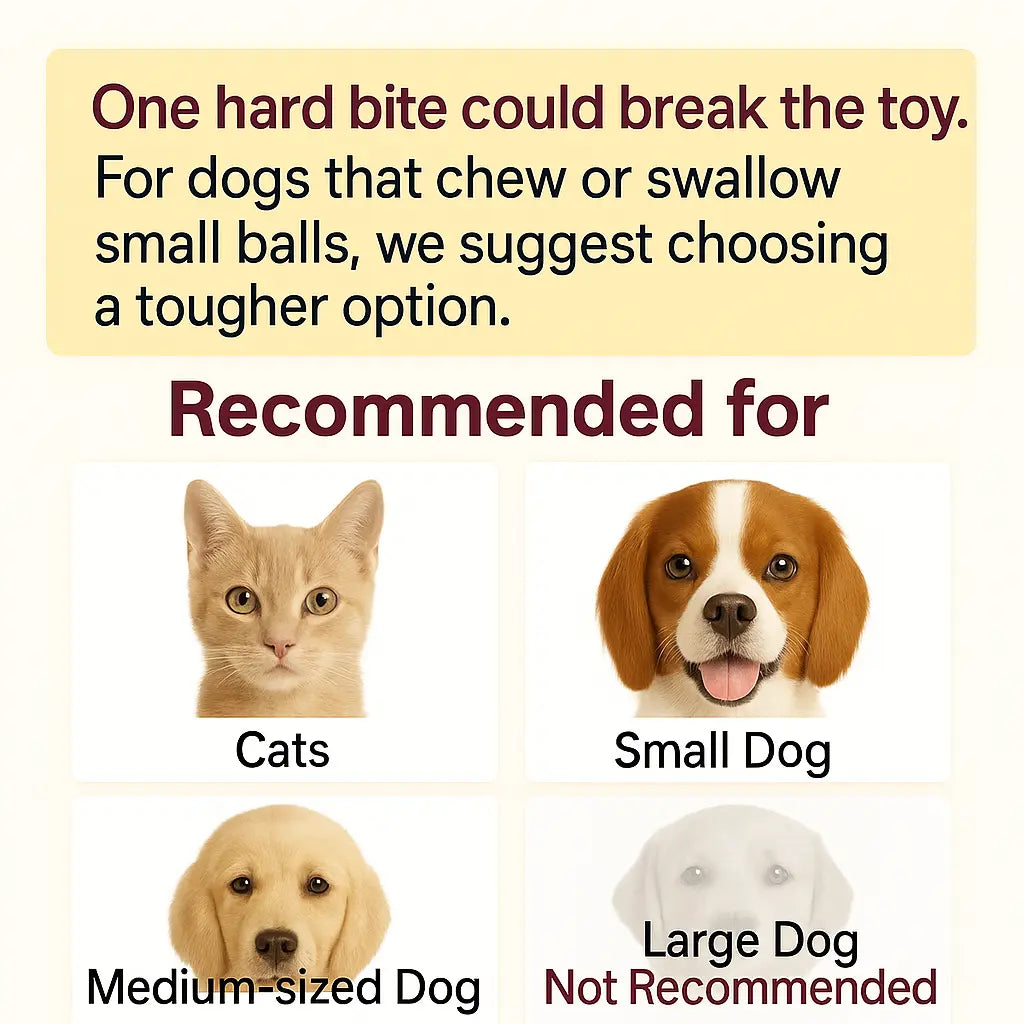Mizusu Interactive Teaser Toy for Cats and Dogs, Includes Two Additional Tails and Rolling Ball, Premium Pet Supplies and Accessories