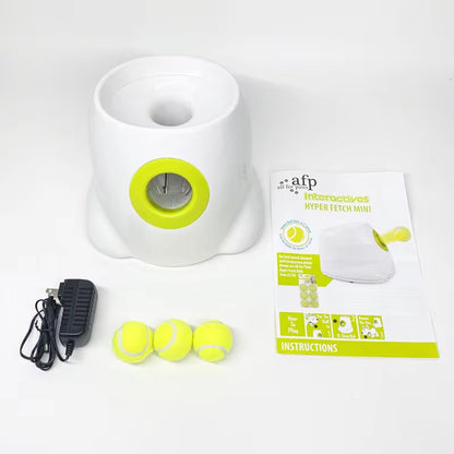 Automatic Dog Ball Launcher - Tennis Ball Throwing Device for Large Breeds and Pitbulls