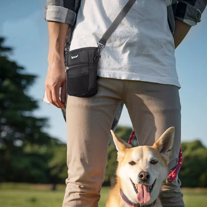 Portable Outdoor Dog Training Treat Bag - Durable High-Capacity Waist Pack with Enhanced Wear Resistance for Pet Supplies