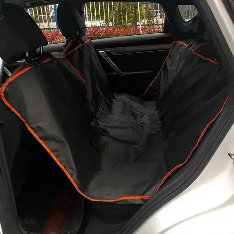 Dog Car Seat Cover Oxford Waterproof Scratchproof Hammock Protector for Pets Durable Back Seat Cover for Cars Trucks Suvs