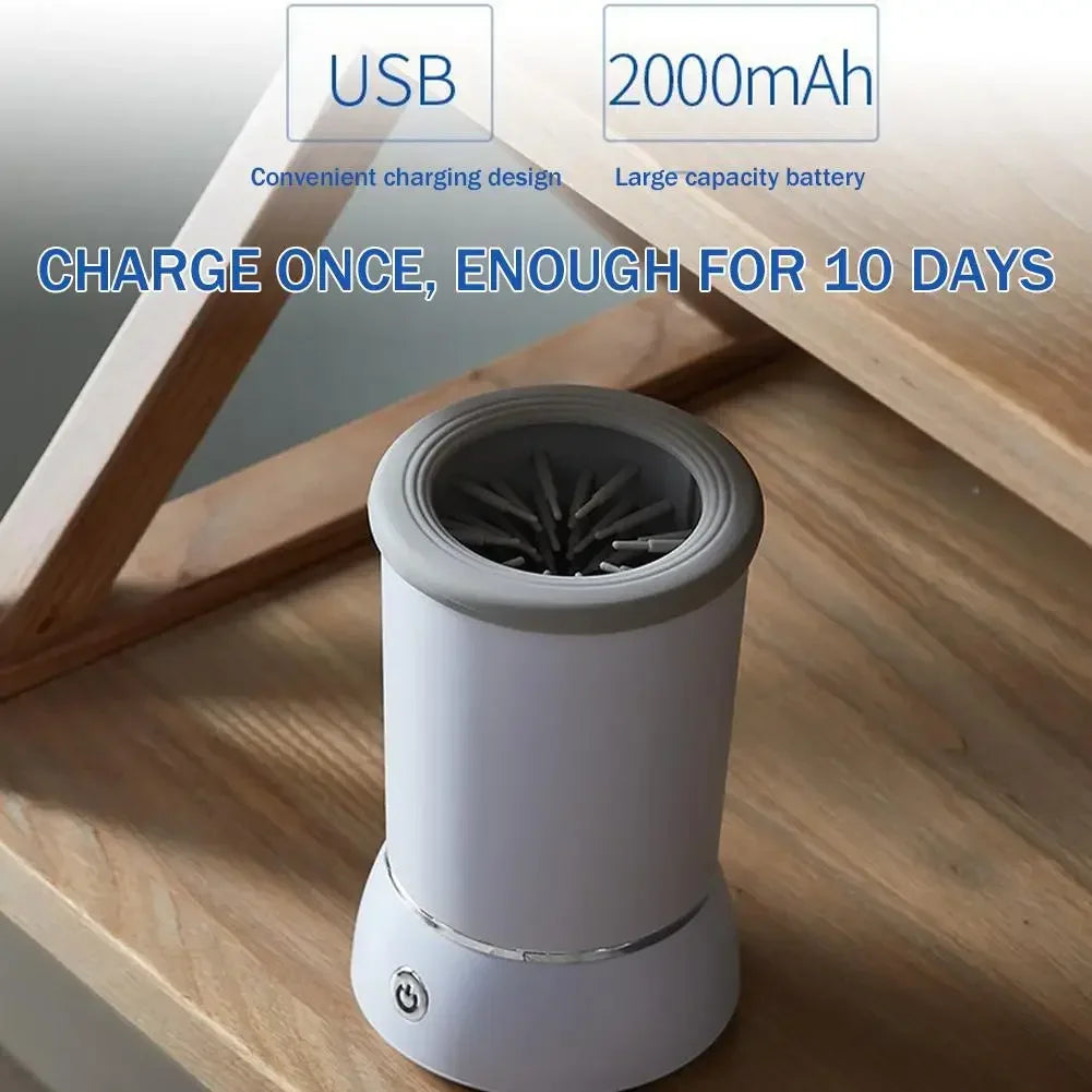 Automatic Electric Dog Paw Cleaner and Massager with USB Charging for All Dog Sizes