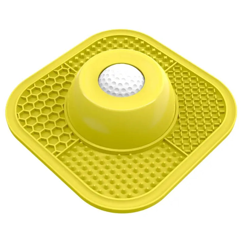 Pawlove Anti-Slip Slow Feeder Dog Bowl for Liquid Treats with Entertained Ball-In Design, Ideal for Bone Broth and Yogurt, Suitable for All Breeds - Dietary Supplement and Post-Op Nutrition Tool