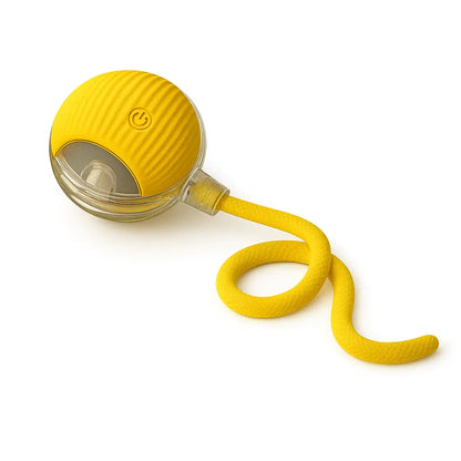Mizusu Interactive Teaser Toy for Cats and Dogs, Includes Two Additional Tails and Rolling Ball, Premium Pet Supplies and Accessories