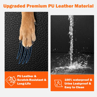 MIXJOY Waterproof Car Seat Cover &amp; Travel Bed