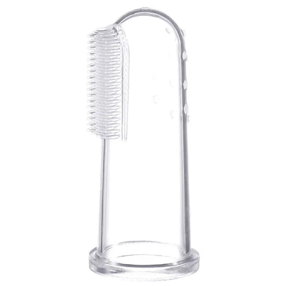 Premium Silicone Pet Finger Toothbrush for Dogs and Cats - Tartar Control and Oral Care Tool for Fresh Breath
