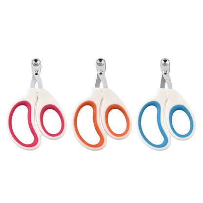 Professional Circular Hole Cat Nail Scissors - Premium Pet Nail Clippers for Small Dogs and Cats - Grooming Supplies for Claw Trimming
