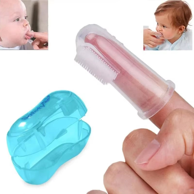 Premium Silicone Pet Finger Toothbrush for Dogs and Cats - Tartar Control and Oral Care Tool for Fresh Breath