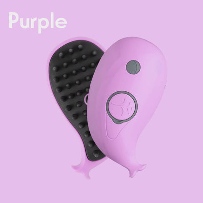 3-in-1 Electric Pet Grooming Brush with Steam, Spray, and Massage Features for Cats and Dogs