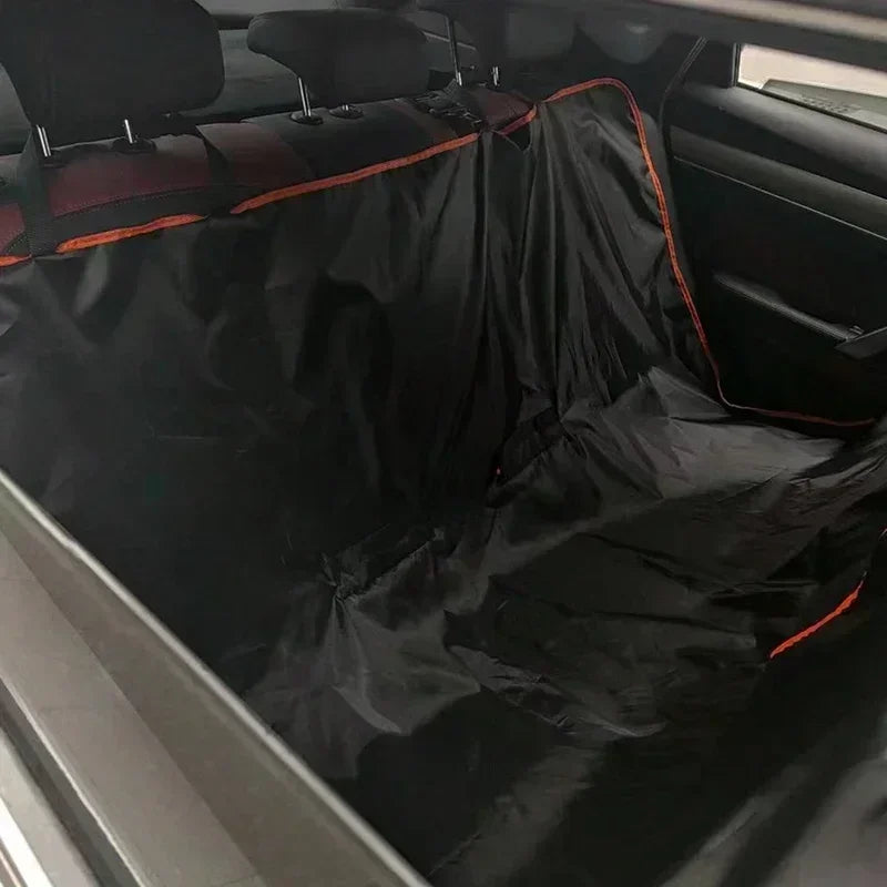 Dog Car Seat Cover Oxford Waterproof Scratchproof Hammock Protector for Pets Durable Back Seat Cover for Cars Trucks Suvs