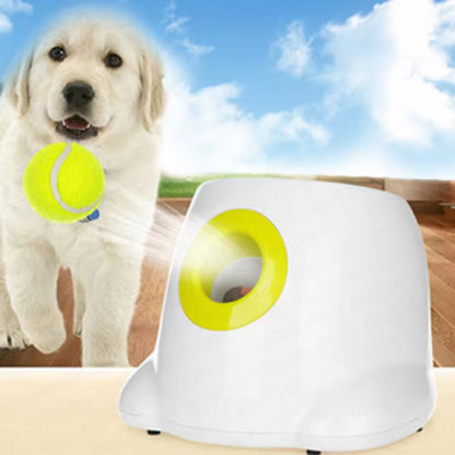 Automatic Dog Ball Launcher - Tennis Ball Throwing Device for Large Breeds and Pitbulls