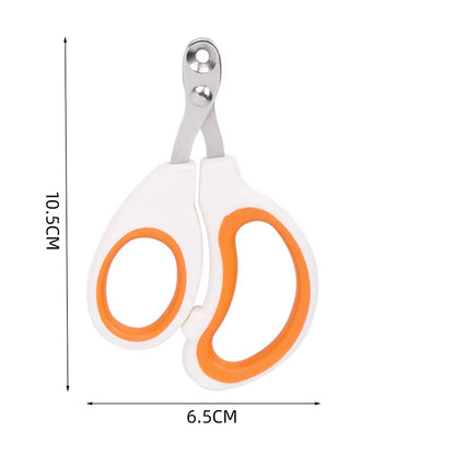 Professional Circular Hole Cat Nail Scissors - Premium Pet Nail Clippers for Small Dogs and Cats - Grooming Supplies for Claw Trimming