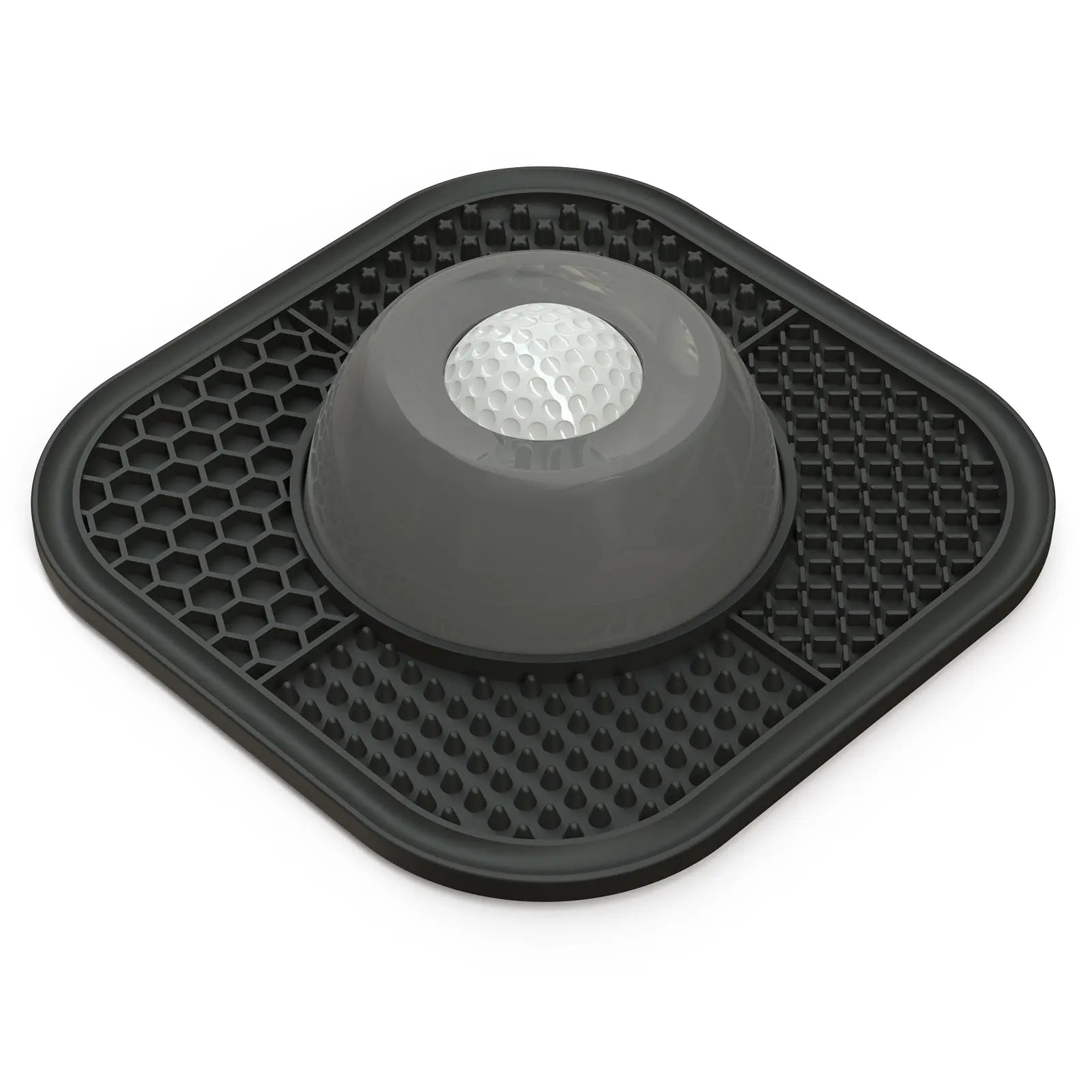 Pawlove Anti-Slip Slow Feeder Dog Bowl for Liquid Treats with Entertained Ball-In Design, Ideal for Bone Broth and Yogurt, Suitable for All Breeds - Dietary Supplement and Post-Op Nutrition Tool
