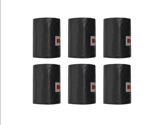 Foldable Dog Waste Management Tool with Biodegradable Bag Roll for Convenient Cleanup