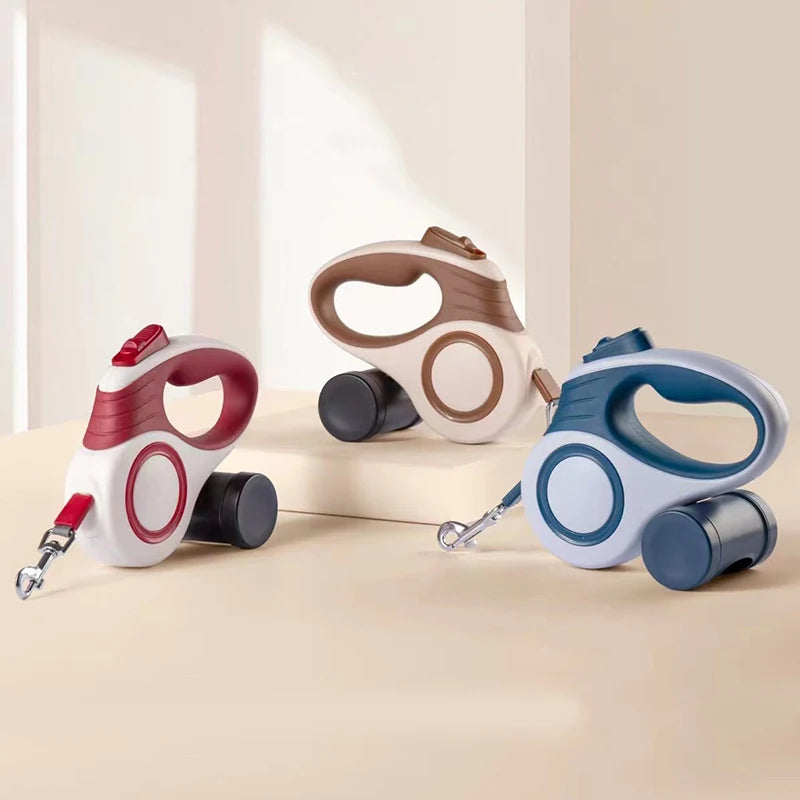 Retractable Automatic Dog Leash with Extendable Rope for Outdoor Use - Ideal for Small Dogs and Cats