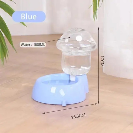 Smartpaws 1.8L Automatic Pet Feeder featuring an Anti-Tipping Mushroom Bowl Design