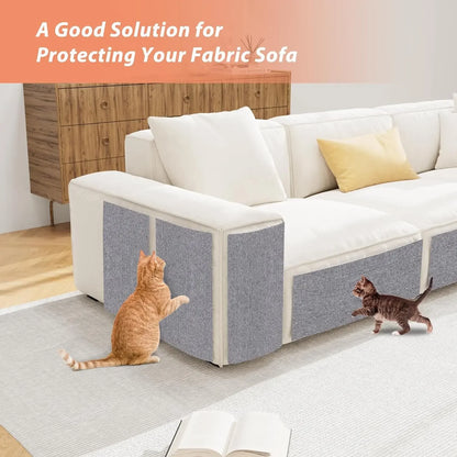 Adjustable Self-Adhesive Cat Scratching Mat for Enhanced Furniture Protection