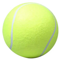 Giant Plush Dog Tennis Ball - Durable Chewing Toy for Training and Recreation - Available in Sizes 7, 8, and 9.5 Inches