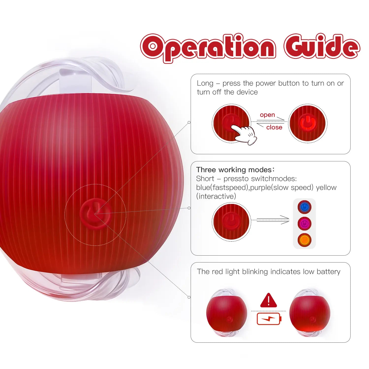 Mizusu Interactive Teaser Toy for Cats and Dogs, Includes Two Additional Tails and Rolling Ball, Premium Pet Supplies and Accessories