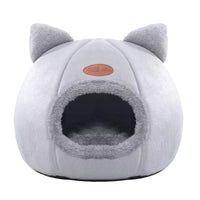 Deep Sleep Comfort Winter Cat Bed and Small Dog House - Cozy Indoor Tent and Nest for Pets